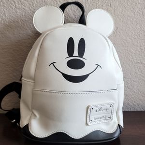 New! Halloween Ghost Mickey mini backpack